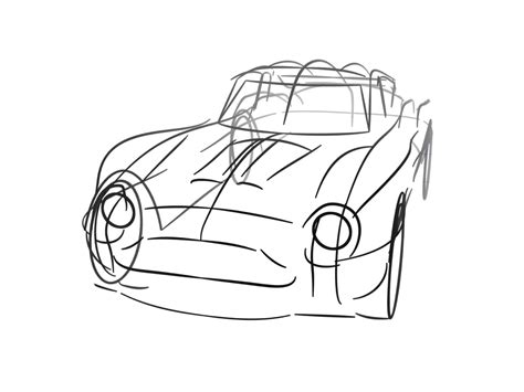 3d Car Drawing at GetDrawings | Free download