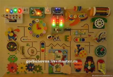 Развивающий Модуль Бизиборд Доска «Опушка» в интернет-магазине Ярмарка ...