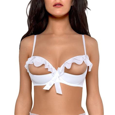 Axami V 6501 Creme Hebe BH für Damen Seitenstäbchen regulierbare