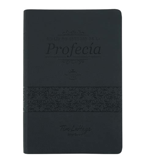 Biblia De Estudio De La Profecia RVR 1960 Piel Imit Negra