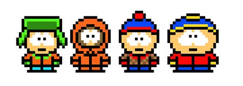 South Park Pixel Art Maker