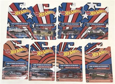 HOT WHEELS HW STARS STRIPES COMPLETE SET Of Brand New GRT EBay