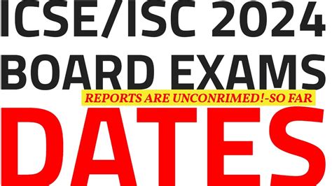 Cisce Date Sheet Icse Th Isc Th Board Exam Dates