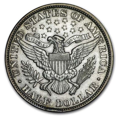 Buy 1892 Barber Half Dollar Au Apmex