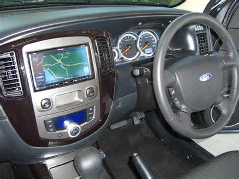 Ford Escape With An Eclipse Gps Navigation Unit And Reverse Camera