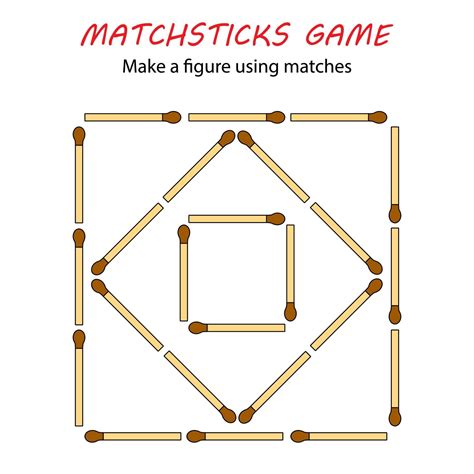 Jogo Palito De Fosforo - Palito de fosforo | Jogos quebra cabeça, Jogo de quebra-cabeça, Palitos ...