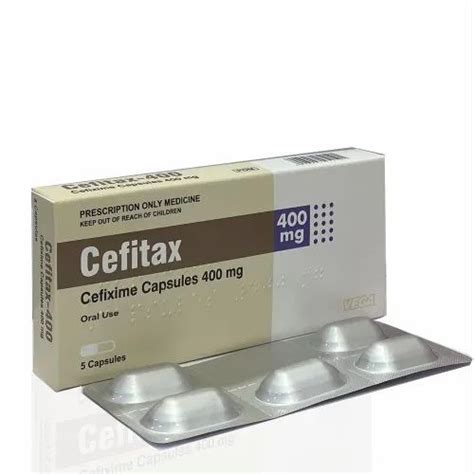 Cefixime Capsule 400 Mg Prescription At ₹ 500box In Vadodara Id