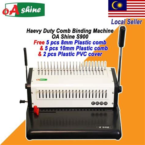 Comb Binding Machine / Heavy Duty Binding Machine / Plastic Comb ...