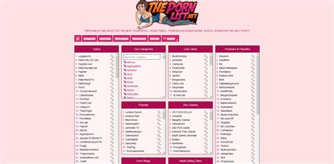 The Porn List Surf Best Porn Sites