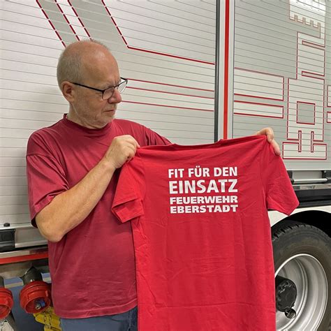 Neue Laufshirts für Einsatzabteilung Verein der Freiwilligen