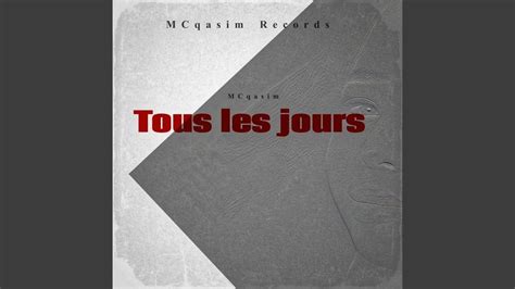 Mcqasim Tous Les Jours Lyrics Genius Lyrics