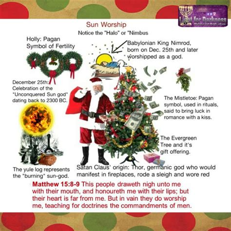 neverendingchristmas.info | Sun worship, True christianity, Pagan beliefs