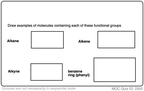 Alkyne Functional Group