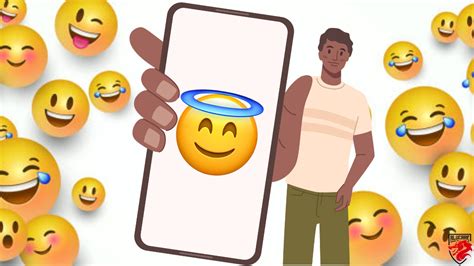 Signification Que signifie l émoji visage souriant avec auréole