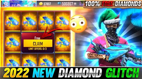 FREE FIRE 2022 DIAMONDS GLITCH TOP 5 BIGGEST GLITCHES OF FREE FIRE