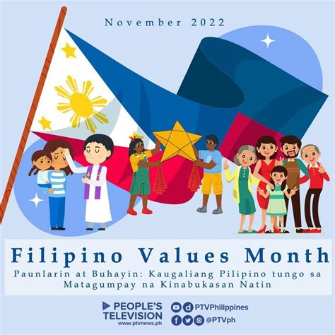 Filipino Values Month Celebration National Observance Of