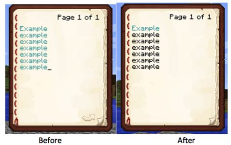 Book and quill coloured text problem - Discussion - Minecraft: Java ...