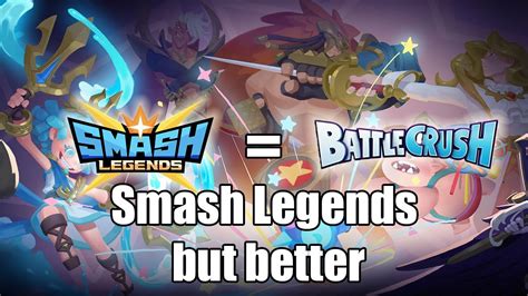 Smash Legends But Its Better Battle Crush Beta Gameplay Youtube