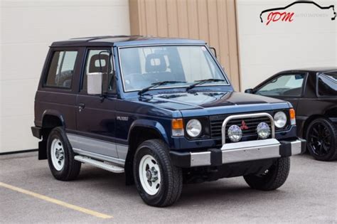 1990 Mitsubishi Pajero XL Turbo Diesel 4x4 5 Speed Right Hand Drive JDM