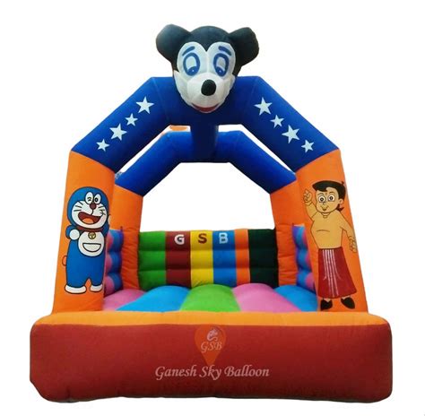 7x7 Feet Mickey Mouse Jumping Jhula At ₹ 22000 Outdoor Inflatable In