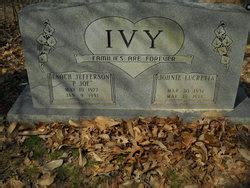 Enoch Jefferson P Joe Ivy M Morial Find A Grave