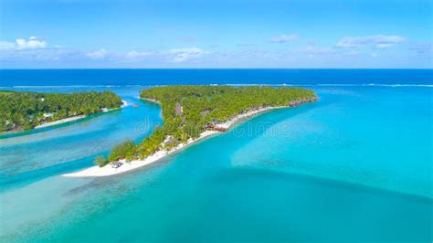 AERIAL Spectacular Exotic Island in Pacific is Surrounded by the ...