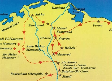 Le voyage de la Sainte famille en Egypte LOrganisme général de l