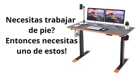 Escritorios eléctricos Ideales para trabajar de pie Standing desk