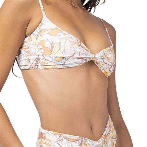 L Space Swim Lspace Eco Chic Ringo Bikini Top In Soulshine Floral Poshmark