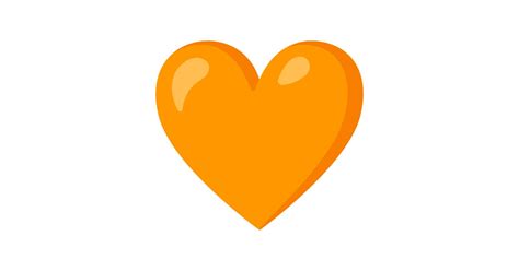 Orange Heart Emoji Meaning Text / A guide to using the symbols and when ...