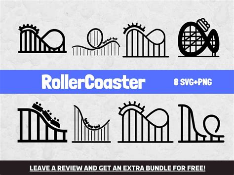 Roller Coaster Svg Svg Files For Cricut Adventure Svg Theme Park Svg