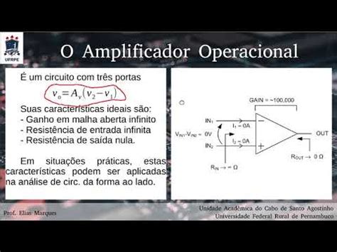 Eletrônica para Sistemas Embarcados Aula 07 Amplificadores