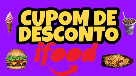 Cupom de desconto do Ifood válido para primeira compra YouTube