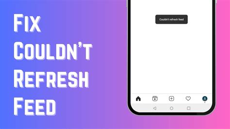 How To Fix Couldnt Refresh Feed On Instagram Couldnt Refresh Feed