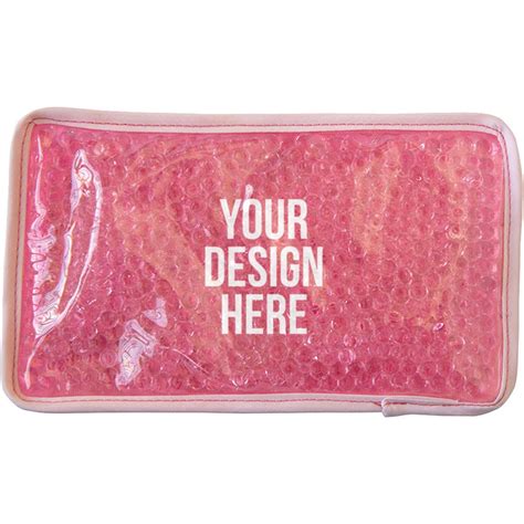 Promotional Plush Gel Beads Rectangle Hot Cold Packs