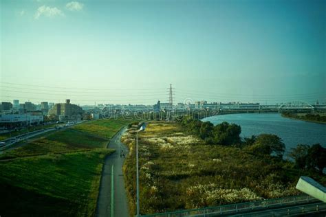 Arakawa and Tokyo Cityscape Stock Photo - Image of tokyo, arakawa ...