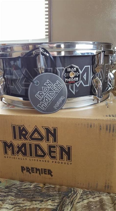 Iron Maiden Premier Snare Drum Drums Snare Drum Iron Maiden