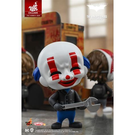 Hot Toys Batman The Dark Knight Trilogy The Joker S Thugs Set De Cosbaby Cm Figurine