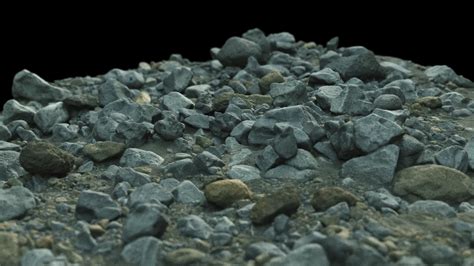 Icelandic Riverbed Rocks Bbnh 3D Model - TurboSquid 2189228