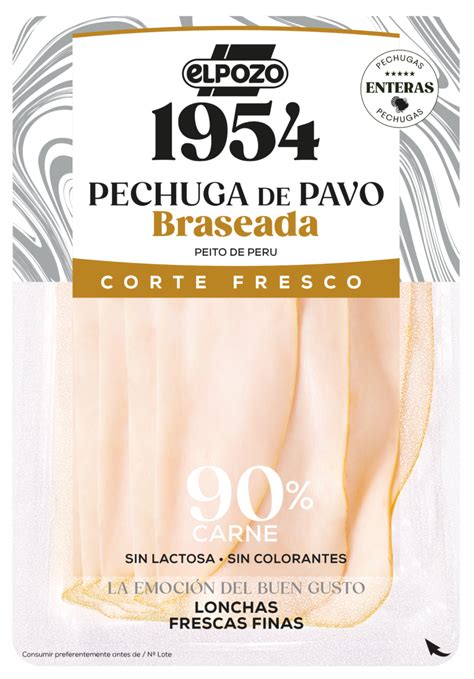 Pechuga De Pavo Braseada Corte Fresco Elpozo Alimentaci N