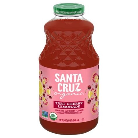 Santa Cruz Organic Tart Cherry Lemonade Fl Oz Frys Food Stores