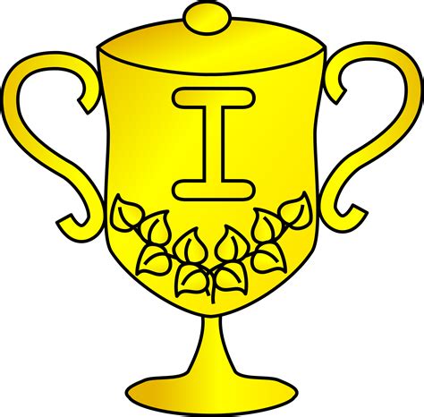 clipart golden trophy