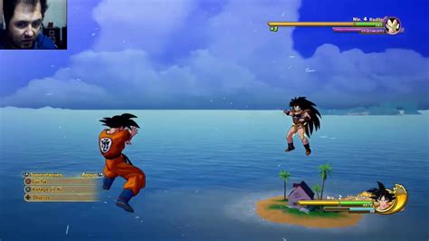 Jugando Dragon Ball Kakarot Goku Vs Radis El Sayayin En Kame House