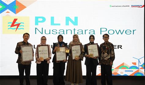 PLN Nusantara Power Raih 5 Penghargaan Di ESG Initiatives Award 2024