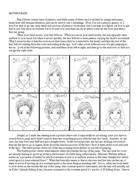 Anime Hair Tutorial, Page 5 by Tentopet on deviantART | Anime hair, Hair tutorial, Manga hair