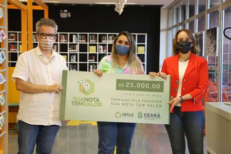 Momento Sua Nota Tem Valor Sefaz anuncia ganhadores do 15º sorteio em