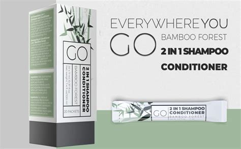 Go Essentials Travel Size Shampoo And Conditioner Set Of 800 2 In 1 Single Use