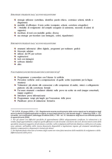 Format pdp secondaria dsa | DOC