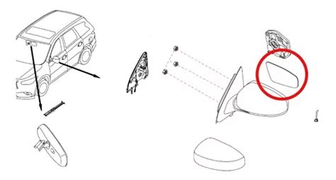 Espejo Retrovisor Derecho Nissan Pathfinder R Original Cuotas Sin