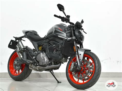 Купить б у Ducati Monster 2021 н в инжектор 6 передач в Москве серый naked bike 2022 года по